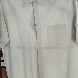 Mens Alfani Casual Shirt Size L